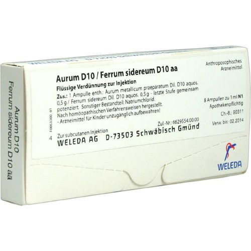 Aurum D10 Ferr Sid D10 8 ML