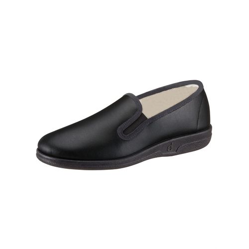 Hausschuh CLASSIC Gr. 42, schwarz Herren Schuhe Hausschuhe