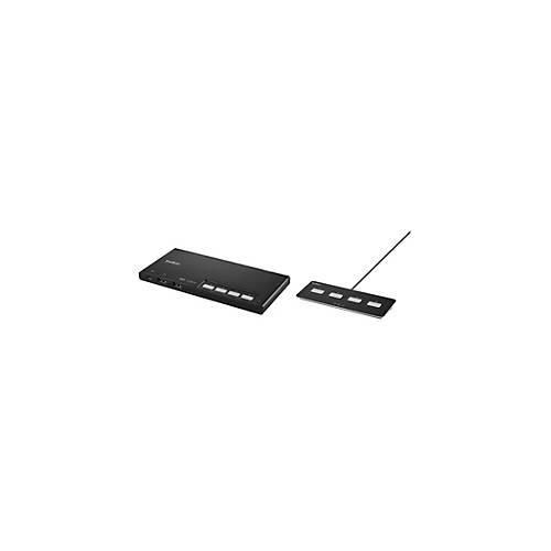 Belkin Modular Secure Single Head - KVM-Switch - 4 x KVM port(s) - 1 lokaler Benutzer - Desktop - TAA-konform