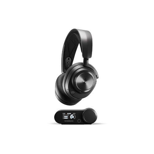 Headset »Steel Arctis Nova Pro Wireless (PC / Playstation)«, Bluetooth, Adaptive Noise-Cancelling