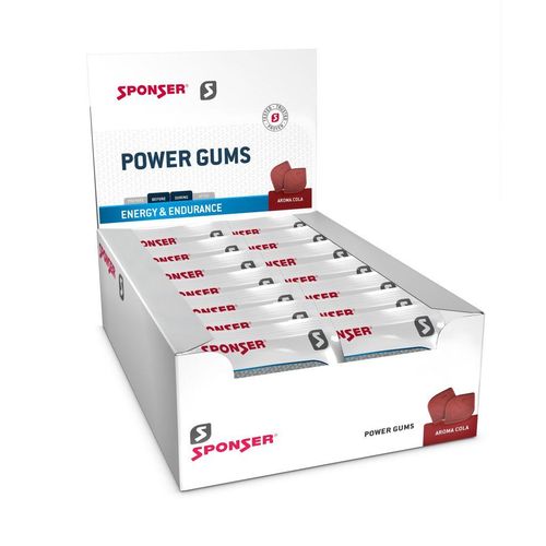 Sponser Unisex Power Gums - Cola (20 x 75g)