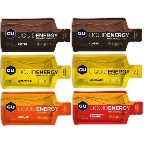 Gu Unisex Liquid Gel Testpaket (6 x 60g)