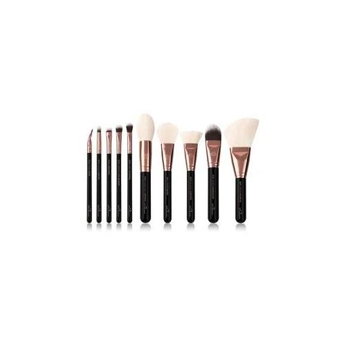 Kosmetikpinsel-Set LUVIA COSMETICS "Expansion Set - Black Diamond" Kosmetikpinsel schwarz