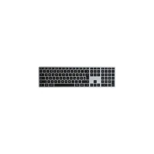 SATECHI Tastatur "Slim X3 Bluetooth Keyboard-DE (German)" Tastaturen grau (anthrazit)