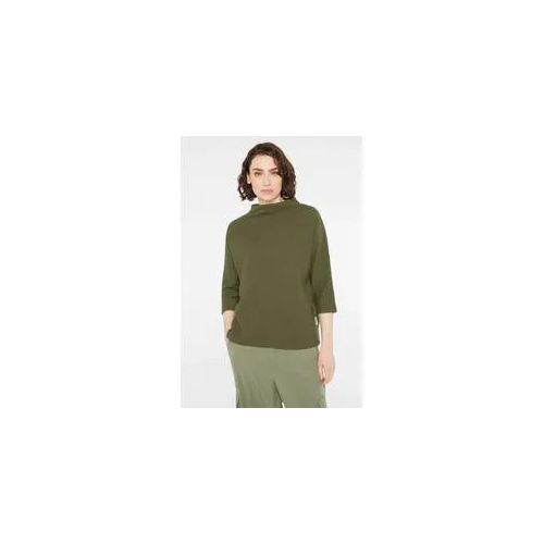 3/4-Arm-Shirt SENSES.THE LABLE Gr. XXL, grün (natural khaki) Damen Shirts mit Baumwolle