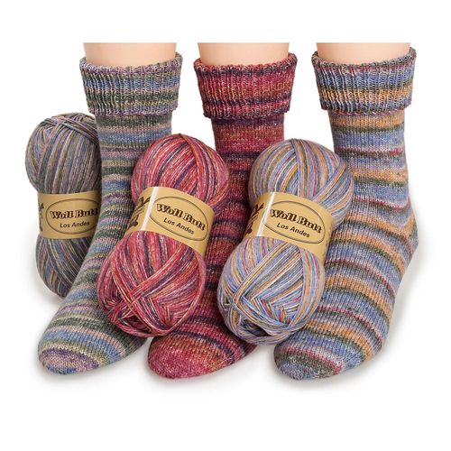 Woll Butt Sockenwollpaket "Los Andes", 300 g