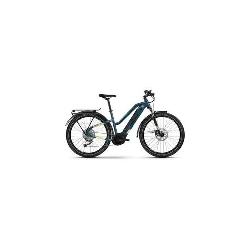 Haibike Trekking 5 Lowstandover blue/canary XS