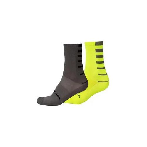 Endura Coolmax Stripe Socken (Doppelpack) L-XL