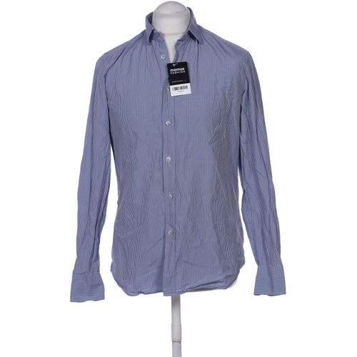 Z Zegna Herren Hemd, blau, Gr. 48