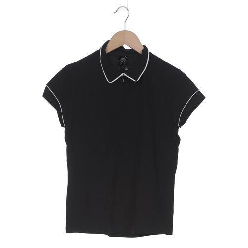 casall Damen Poloshirt, schwarz, Gr. 42