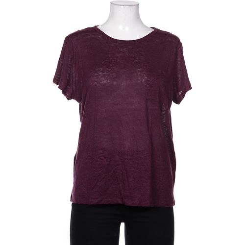 Massimo Dutti Damen T-Shirt, bordeaux, Gr. 42