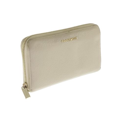 Coccinelle Damen Portemonnaie, beige, Gr.