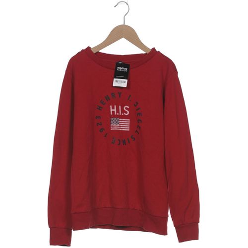 H.i.s Damen Sweatshirt, rot, Gr. 36