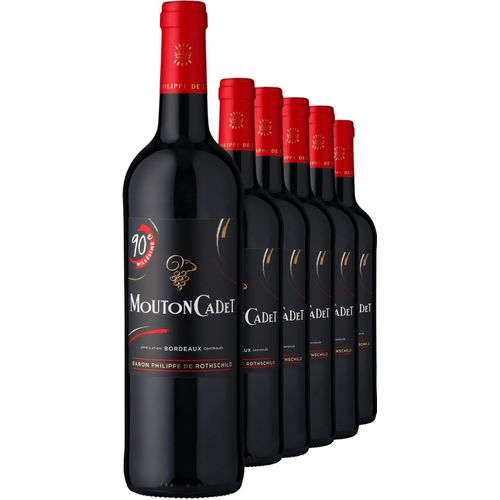 2020 Rothschild Mouton Cadet Rouge im 6er-Vorratspaket