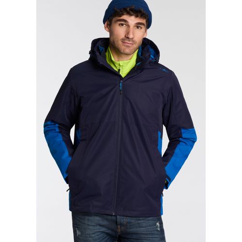 3-in-1-Funktionsjacke CMP Gr. 50, blau Herren Jacken