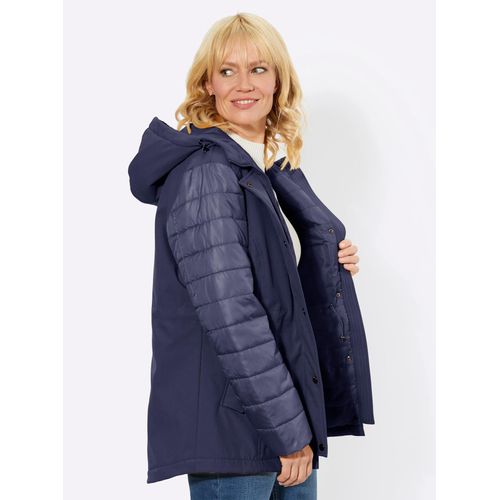 Softshelljacke CASUAL LOOKS, Damen, Gr. 40, blau (nachtblau), 94% Polyester, 6% Elasthan, Stepp:100% Polyester, unifarben, Langarm, Jacken