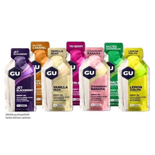 Gu Unisex Energy Gel Testpaket (7 x 32g)