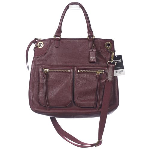 Fossil Damen Handtasche, bordeaux, Gr.