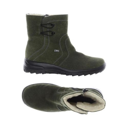 Rieker Damen Stiefelette, grün, Gr. 38