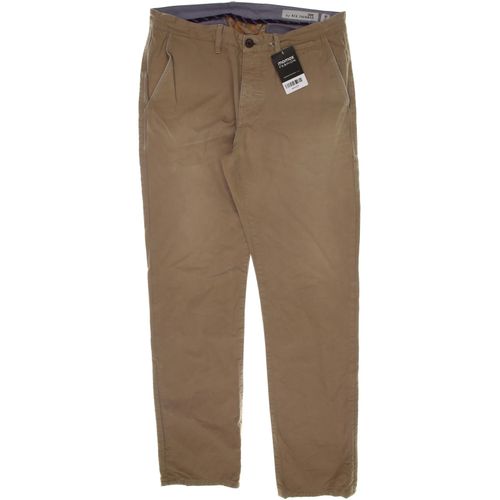 Ben Sherman Herren Stoffhose, beige, Gr. 32