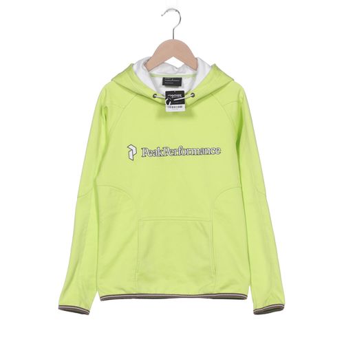 Peak Performance Damen Kapuzenpullover, neon, Gr. 36