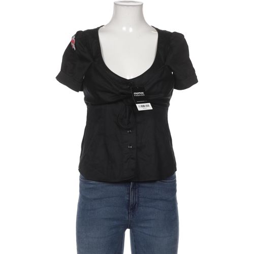 Lena Hoschek Damen Bluse, schwarz, Gr. 38