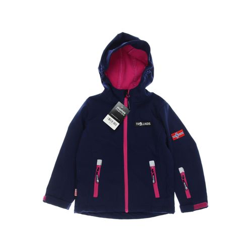 Trollkids Damen Jacke, marineblau, Gr. 110