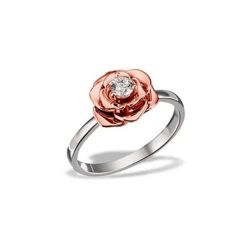 Silberring GOLDMAID Fingerringe Gr. 19, Silber 925 (Sterlingsilber), rosegold (bicolour) Damen