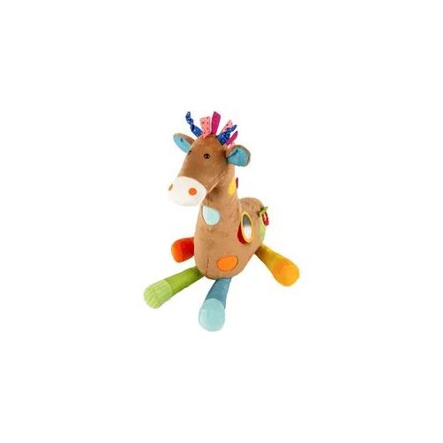 Greifspielzeug SIGIKID "PlayQ, Spielkissen Giraffe" bunt Kinder