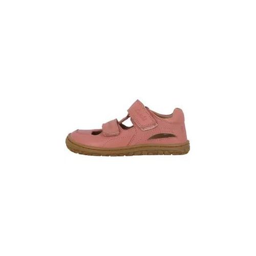 Barfußschuh LURCHI "Nando Barefoot" Gr. 28, rosa Kinder Schuhe Barfußschuh mit Kontrast-Ziernähten