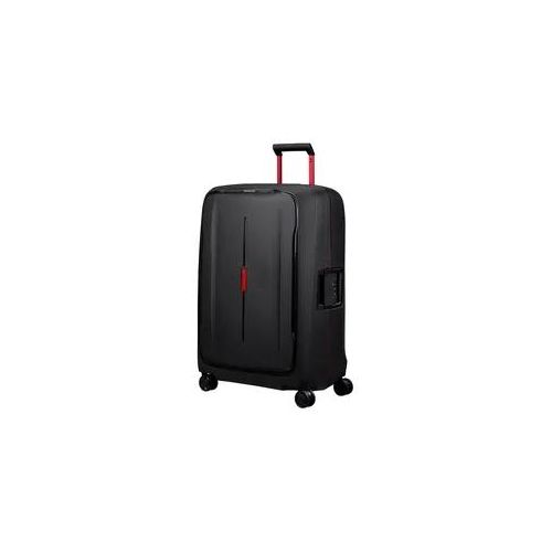 Hartschalen-Trolley SAMSONITE "ESSENS 75" Gr. B/H/T: 52cm x 75cm x 33cm 111 l, charcoal/red Koffer Reisekoffer Hartschalenkoffer für Flugreisen TSA-Schloss