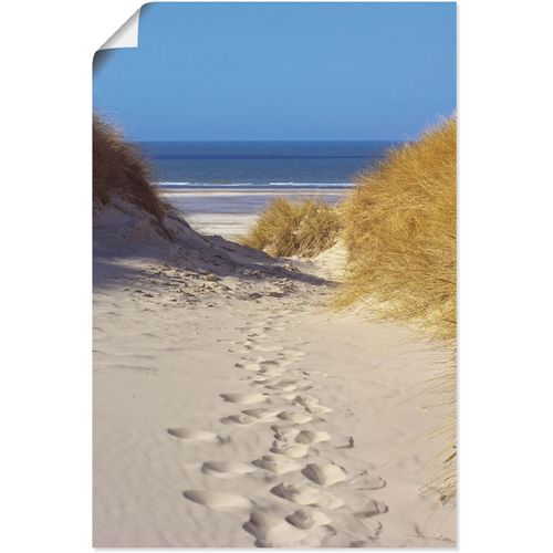 Artland Poster »Weg zum Strand II«, Strand, (1 St.)