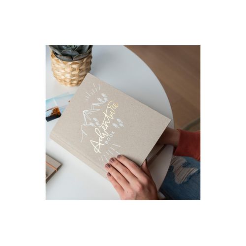 Goldfarbenbuch Notizbuch »Ringbuch Adventure Braun«