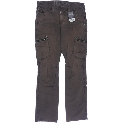 Timezone Herren Jeans, braun, Gr. 30