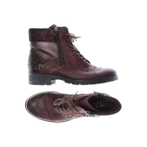 Mjus Damen Stiefelette, bordeaux, Gr. 37