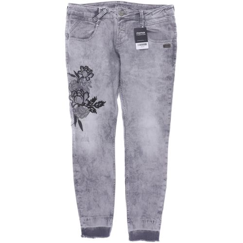 Gang Damen Jeans, grau, Gr. 33