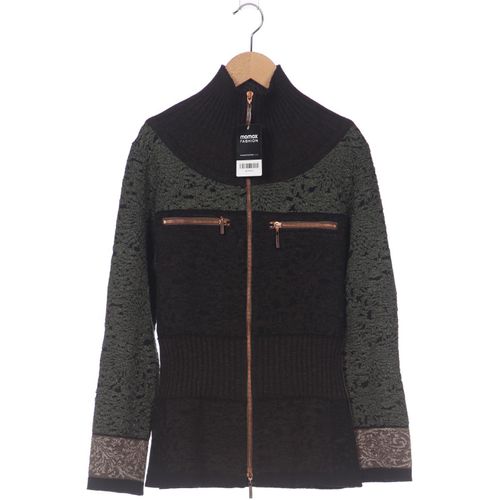 Eva Claudi Damen Strickjacke, braun, Gr. 38