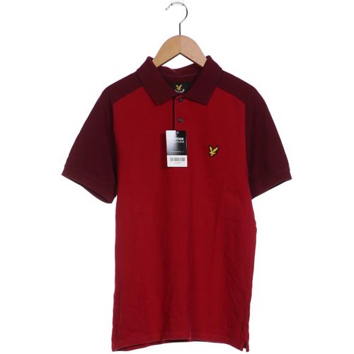 Lyle & Scott Herren Poloshirt, rot, Gr. 44