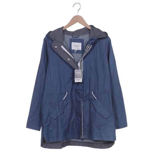 Zizzi Damen Jacke, blau, Gr. 36