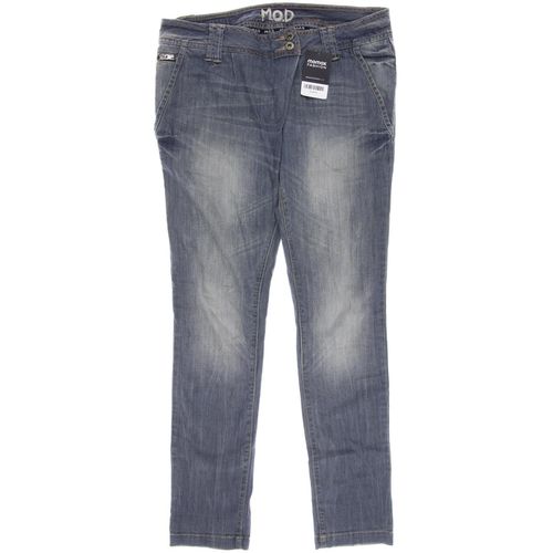 M.o.d. Miracle of Denim Damen Jeans, grau, Gr. 27