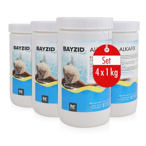 4x 1 kg BAYZID® Alkafix zur Anhebung der Alkalinität (TA)