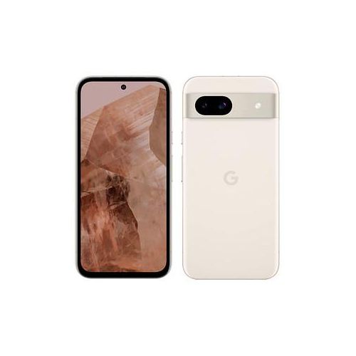 Google Pixel 8a Dual-SIM-Smartphone weiß 128 GB