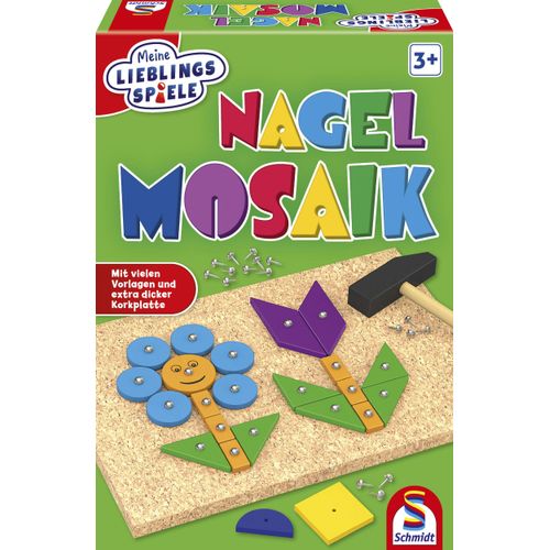 Schmidt Spiele Spiel »Meine Lieblingsspiele, Nagelmosaik«