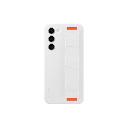 Handyhülle »Silicone Grip Cover White«, Samsung Galaxy S23+