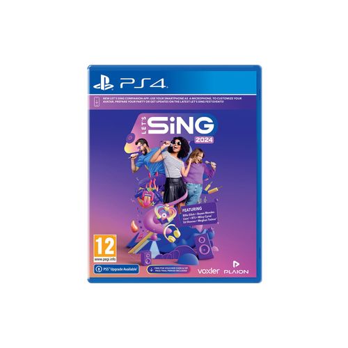 Spielesoftware »GAME Let's Sing 2024 International Version«, PlayStation 4