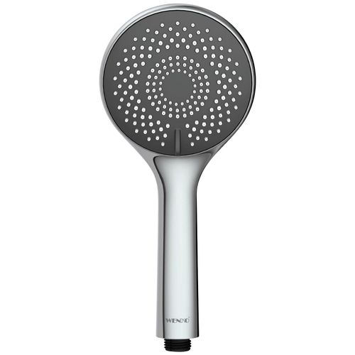 WENKO Handbrause »Watersaving System«, Duschkopf Watersaving Grau, Durchmesser 11 cm