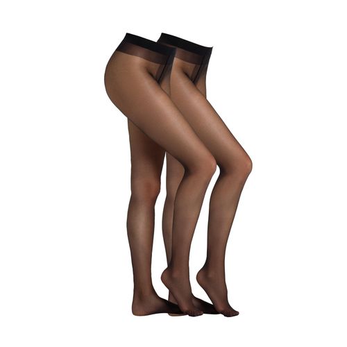 Camano Feinstrumpfhose, (2er Pack), mit seidig mattem Look