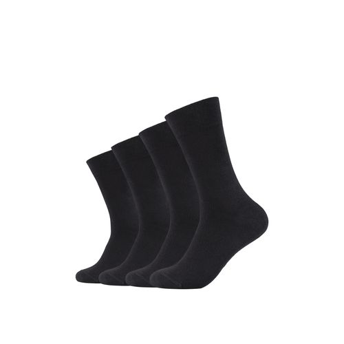 Camano Socken, (4er Pack), verstärkter Fersen- und Zehenbereich