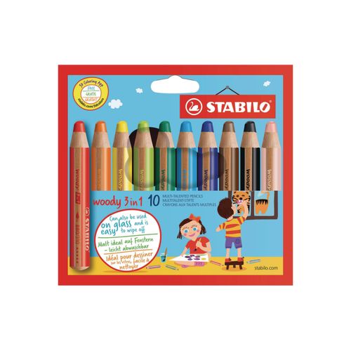 STABILO Buntstift »3in1 Malstift 10«