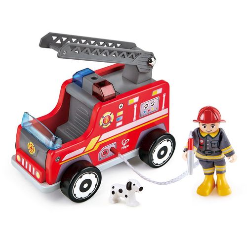 Hape Spielzeug-Feuerwehr »Feuerwehr-Trupp«, (Set), aus Holz